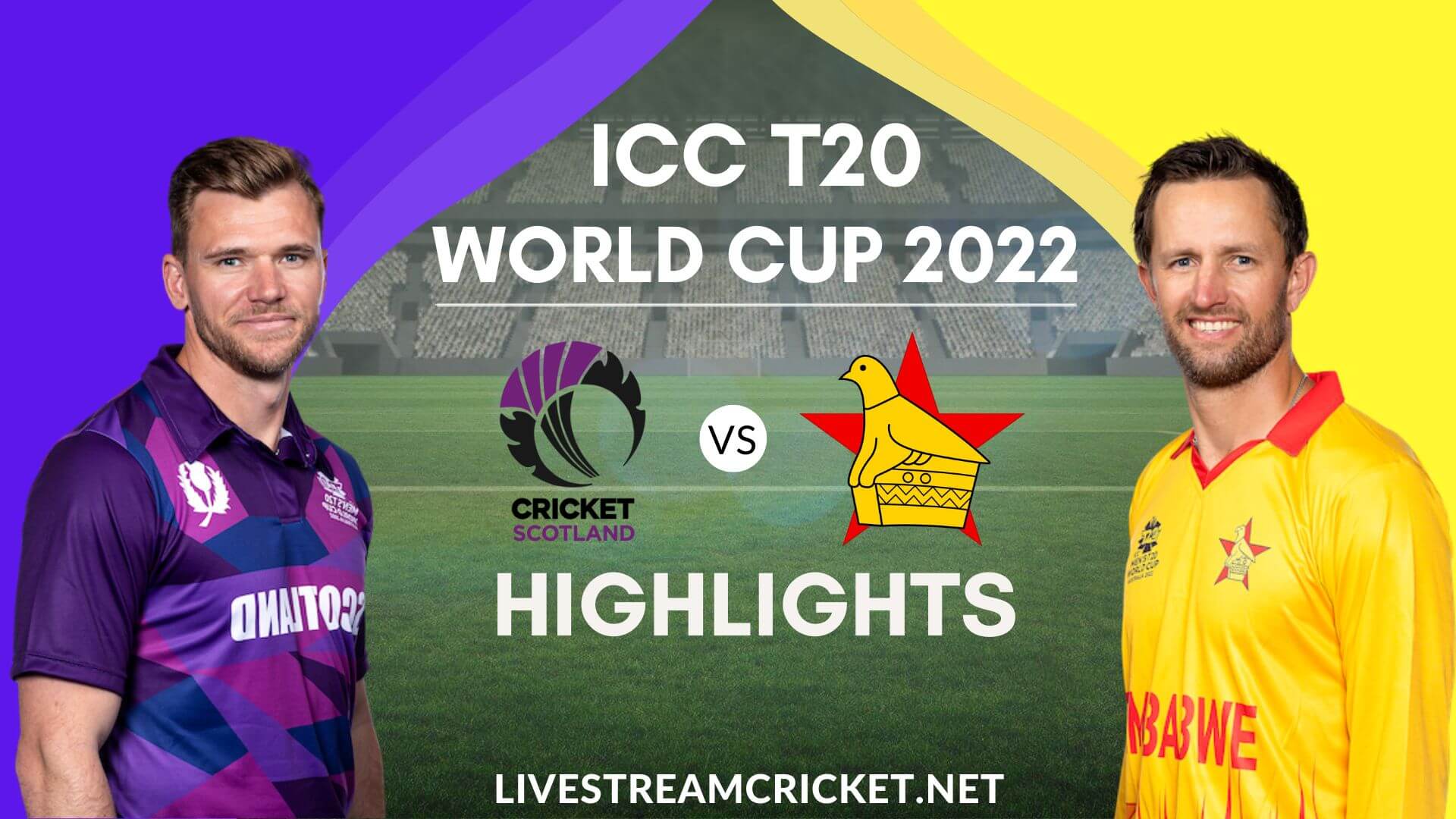 Scotland Vs Zimbabwe T20 WC Highlights 2022